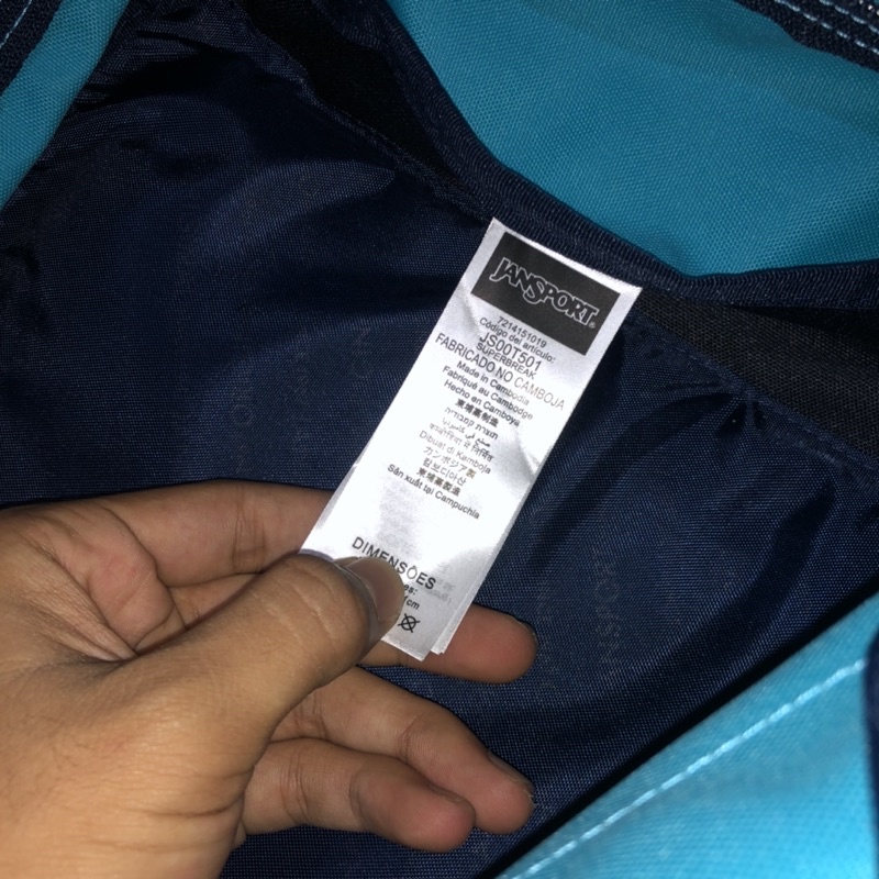 Ba lô thể thao Jansport màu xanh dương