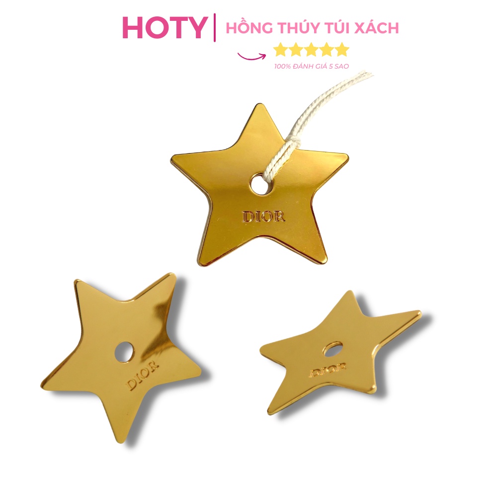 1 Charm Ngôi Sao Di or vàng nguyên bản kim loại