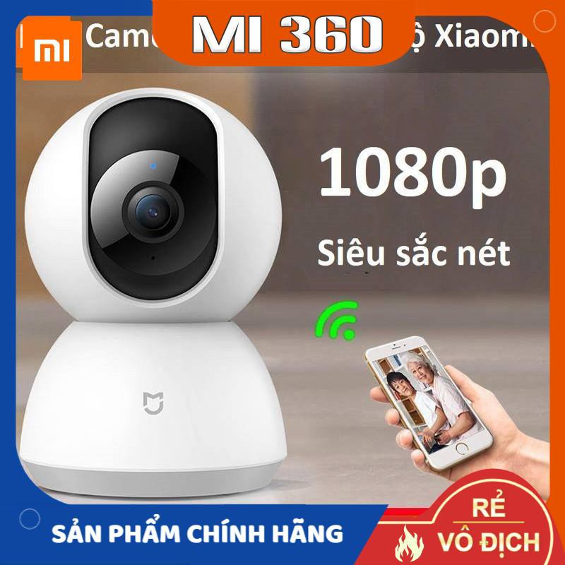 Camera Giám Sát Xiaomi Xoay 360 Độ Siêu Sắc Nét 2K/ 1080P Bản Quốc Tế Chính Hãng