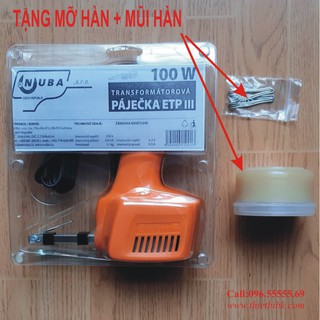 COMBO Mỏ hàn xung Tiệp 220V 100W, Mỡ hàn, 6 mũi hợp kim [HÀNG CHÍNH HÃNG], Store Bách Khoa