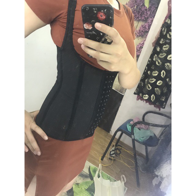 [ Test Thử Miễn Phí 3 Ngày] Đai Nịt Bụng gile latex Thông Hơi italy dài 29 cm ( cho nàng nhiều mỡ lưng) | BigBuy360 - bigbuy360.vn