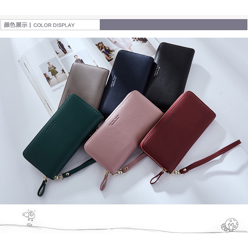 Ví nữ PERFECT FOR YOU C7575-10 dáng dài nhiều ngăn phong cách Hàn Quốc tiện dụng