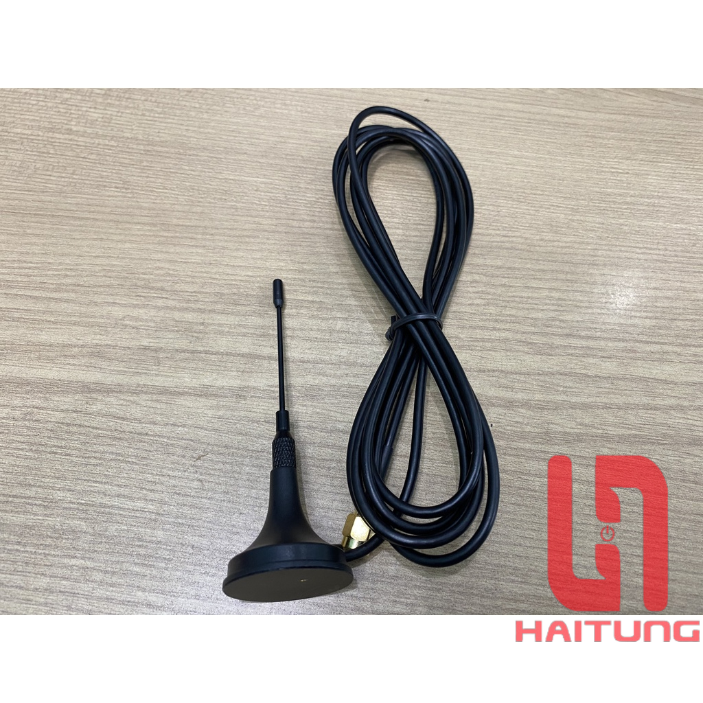 Anten 3G 4G GSM 6DPI - Anten, đế có nam châm, dây dài 3m, thiết bị điện Hai Tùng