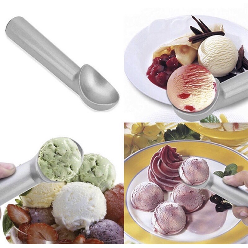 Muỗng Múc Kem/Thìa Múc Sữa Chua Gang Đúc