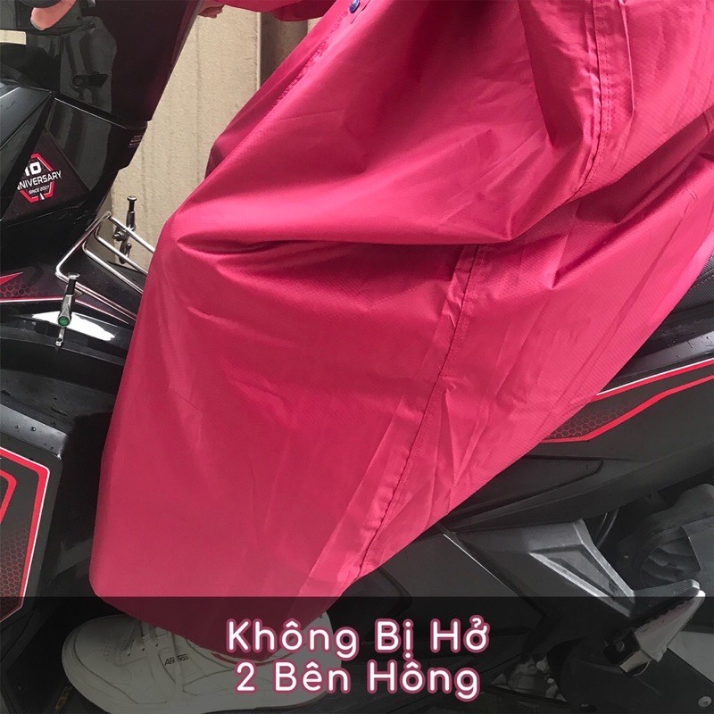 Áo mưa dây kéo vẩy cá