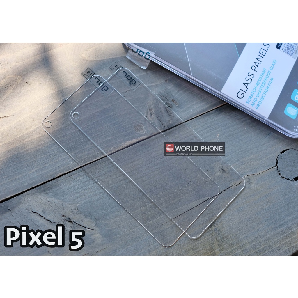 Bộ 2 dán màn GOR Pixel 5/5a siêu đẹp, Dán màn cường lực GOR cao cấp Google GG Pixel 5 / 5a mượt mà , trong suốt
