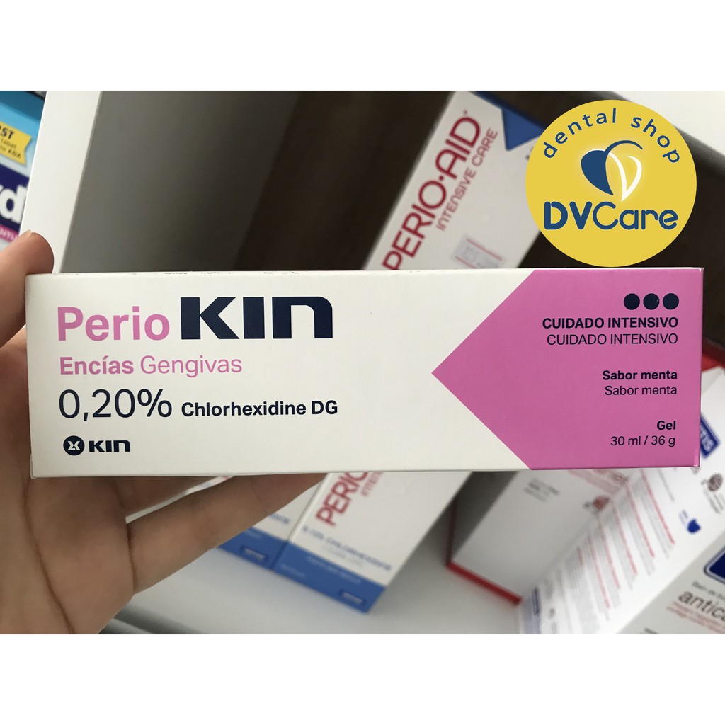 PerioKin Gel 30ml bôi nhiệt miệng, sát khuẩn nướu