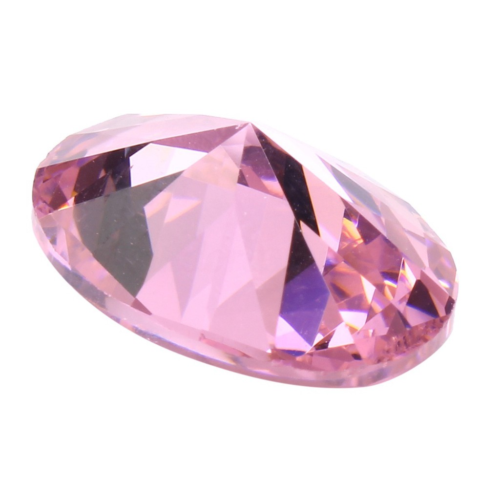 New AAA Pale Pink Sapphire Gems Oval Faceted Cut 4.26ct VVS Loose Gemstone with no case