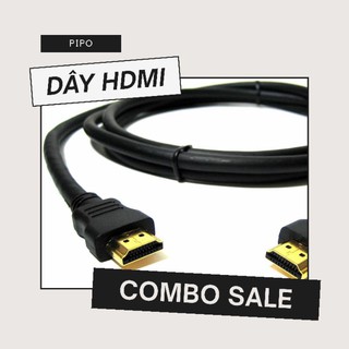 Dây cáp HDMI tròn đen [FREE SHIP EXTRA - ĐỔI TRẢ 7 NGÀY TẠI CỬA HÀNG]
