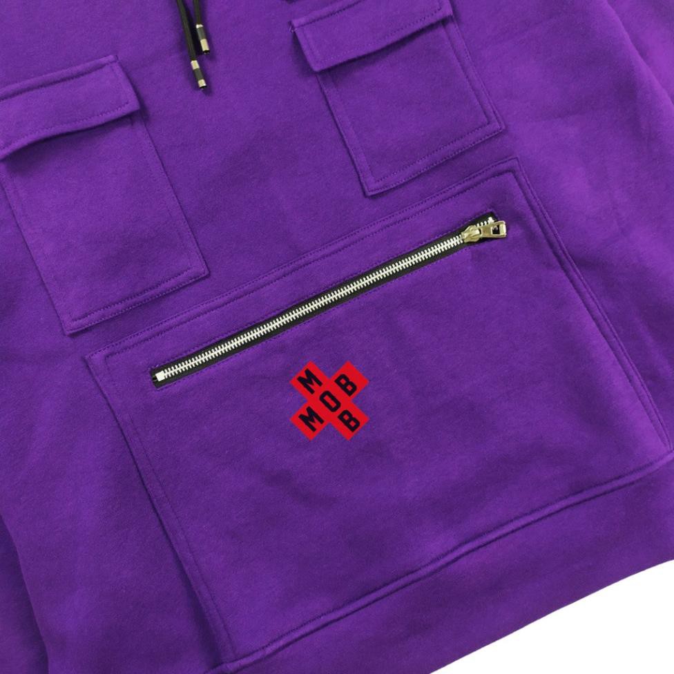 HOT- Áo hoodie nam túi hộp oversize unisex cực chất