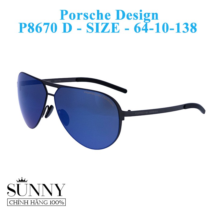 Kính mát thời trang Porsche Design P8670 nhiều màu, bảo hành toàn quốc