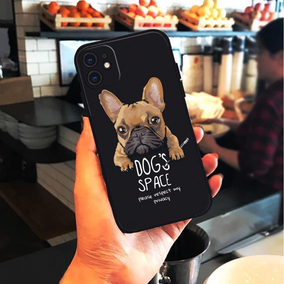Vỏ ốp iPhone Silicon Cún Siêu Nhân cho iPhone 6/6pl/6s/6spl/7/7pl/8/8pl/x/xs/11/12/13/pro/max - Chinchincase