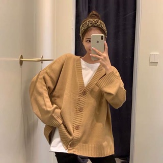 Cardigan Trơn Basic 4 Cúc ( Có ảnh thật )