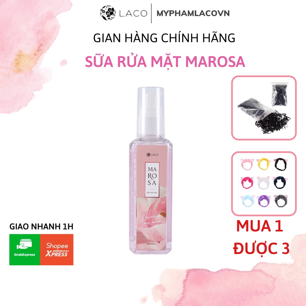 Sữa Rửa Mặt Marosa LACO thích hợp mọi loại da 100ml | Linh Spa