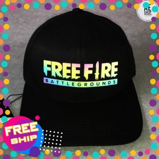 (SALE) Nón In Logo FreeFire phản quang 7 màu mẫu 2