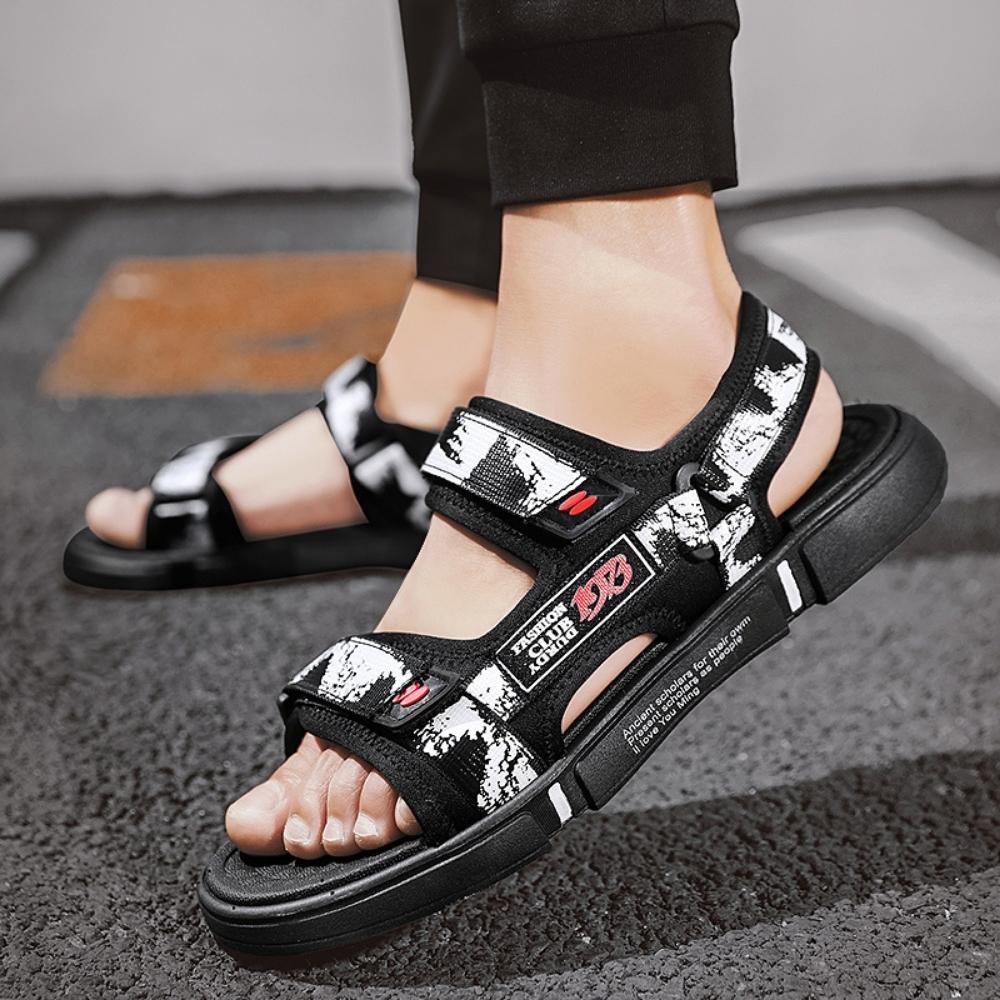 Dép sandal nam trẻ trung cá tính phối màu nổi bật