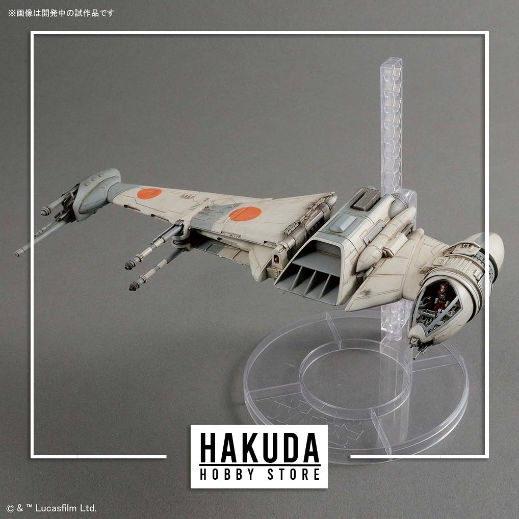 Mô hình Star Wars 1/72 B-Wing Starfighter - Chính hãng Bandai Nhật Bản