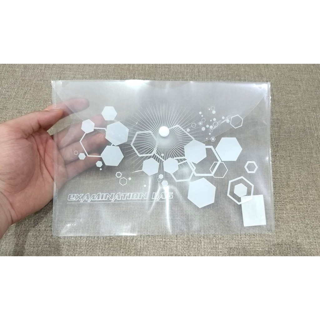 Túi cúc clear bag khổ A5 CBF06