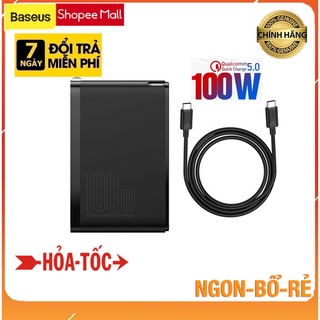 Bộ sạc nhanh baseus gan2 1c 100w bộ cáp cắm 1,5m)