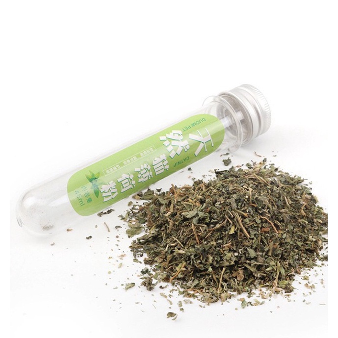 Cỏ Bạc Hà- Cỏ Khô Cho Mèo Dạng Ống - Catnip Cho Mèo