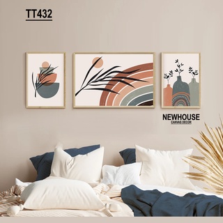 set 3 tranh canvas treo tường trang trí phòng khách phòng ngủ