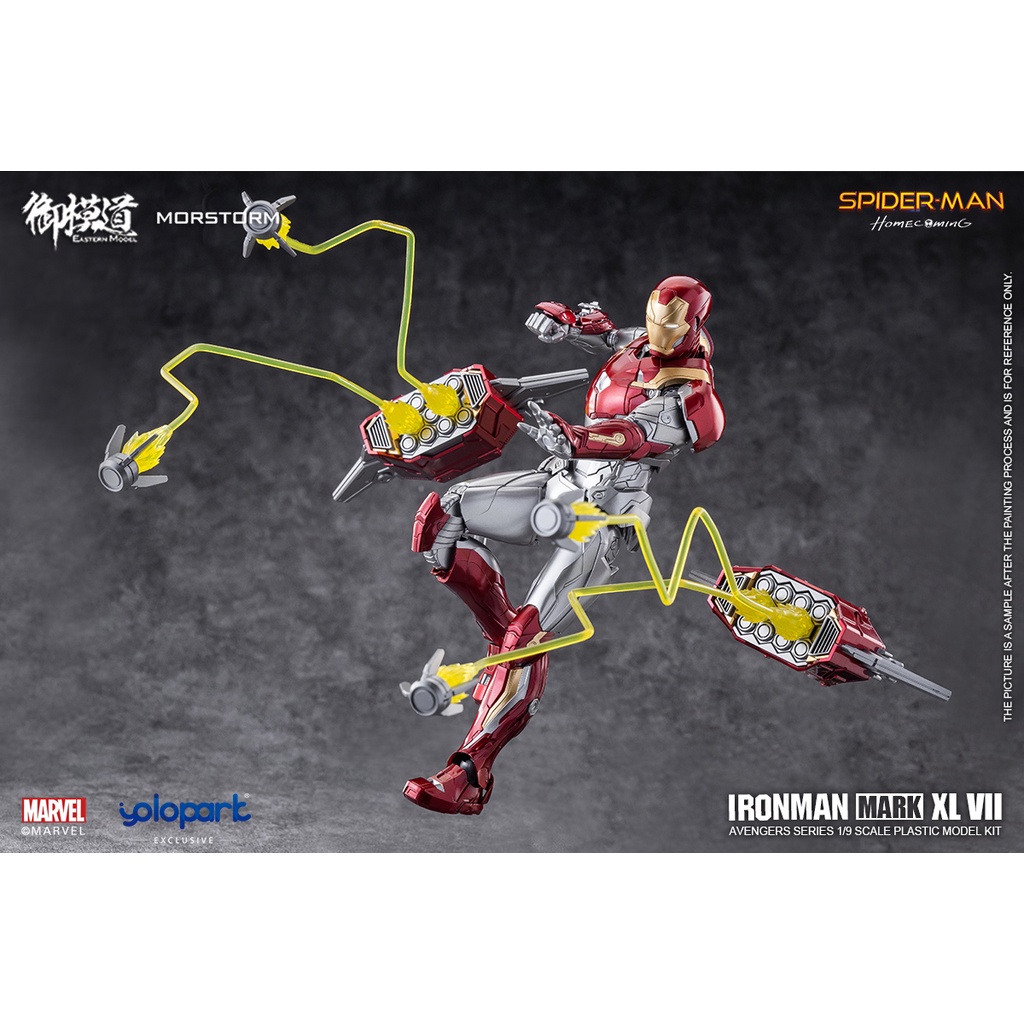 Mô Hình Người Sắt Lắp Ráp 1/9 Ironman