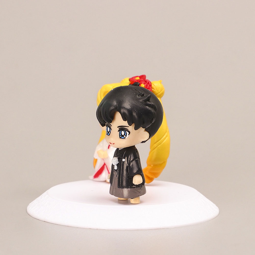 Mô Hình Nhân Vật Thủy Thủ Mặt Trăng Mặc Kimono Bằng Pvc