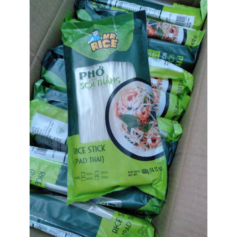 Pad Thái phở sợi thẳng (hủ tiếu xào) Mr Rice Duy Anh Foods gói 400gr