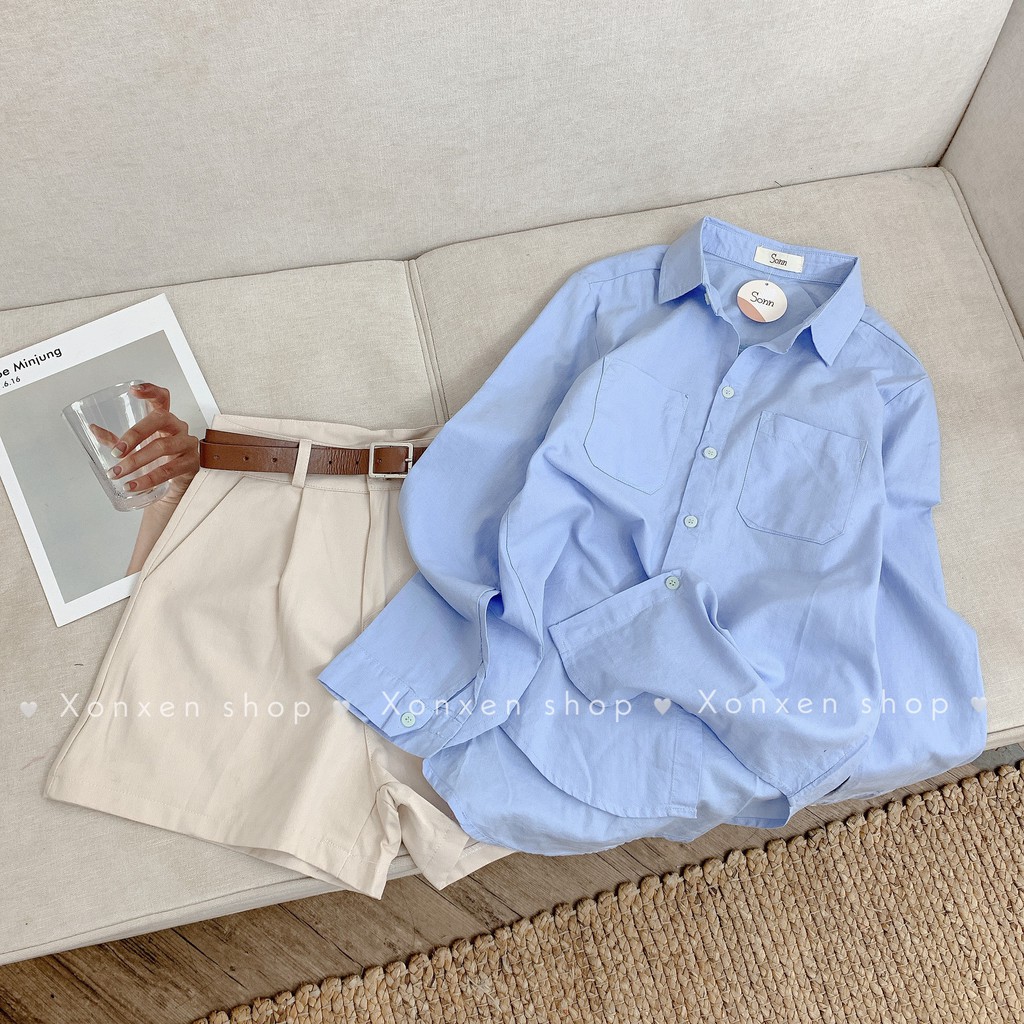 [Mã FAMARAL2 giảm 10k đơn 50k] QUẦN SHORT NỮ tặng kèm nịt túi xéo dễ thương XONXEN SHOP size S M L XL mã 3310