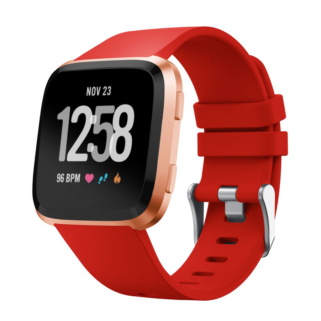 Dây đeo silicone thay thế cho đồng hồ thông minh Fitbit Versa