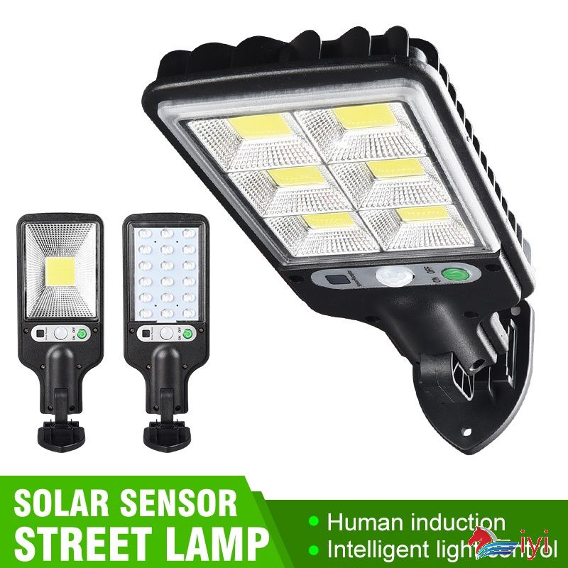 Năng lượng mặt trời Đèn Tường Cảm Biến LÕI NGÔ/LED Không Thấm Nước Cảm Ứng Của Con Người Đèn Sân Vườn Đèn Đường Ngoài Trời Sân Cảm Biến Ánh Sáng Đường Phố