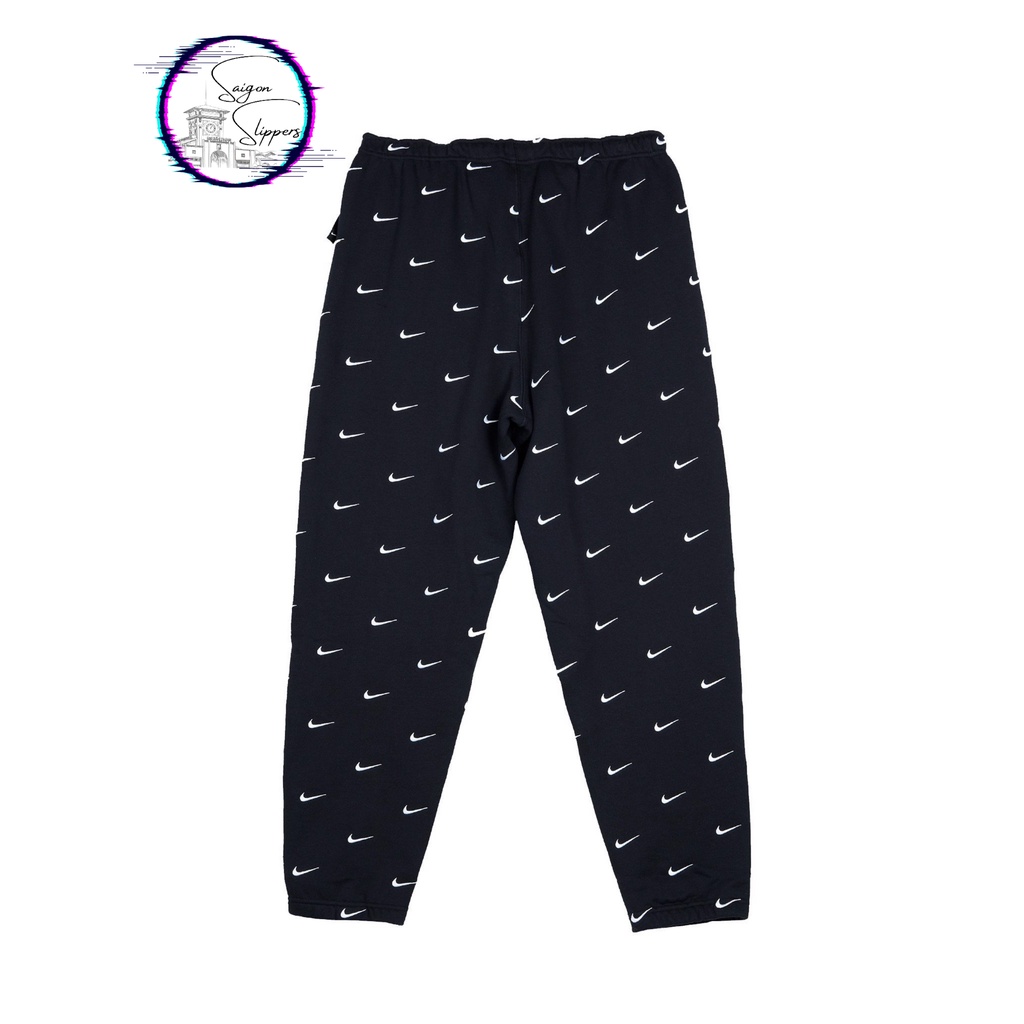 Quần dài NIKE Full logo swoosh - Vải Nỉ Bông - Ảnh Thật Tại Shop