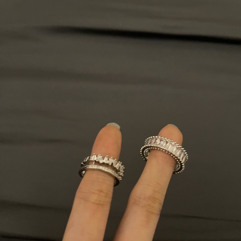 Nhẫn LaceLips luxury set có ảnh thật