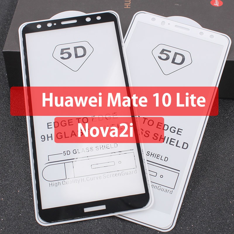 Miếng Dán 5D/ 9D Full Màn Hình Cho Huawei Nova 2i - Đen