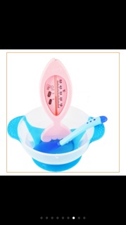 Thìa báo nóng cho bé ăn dặm