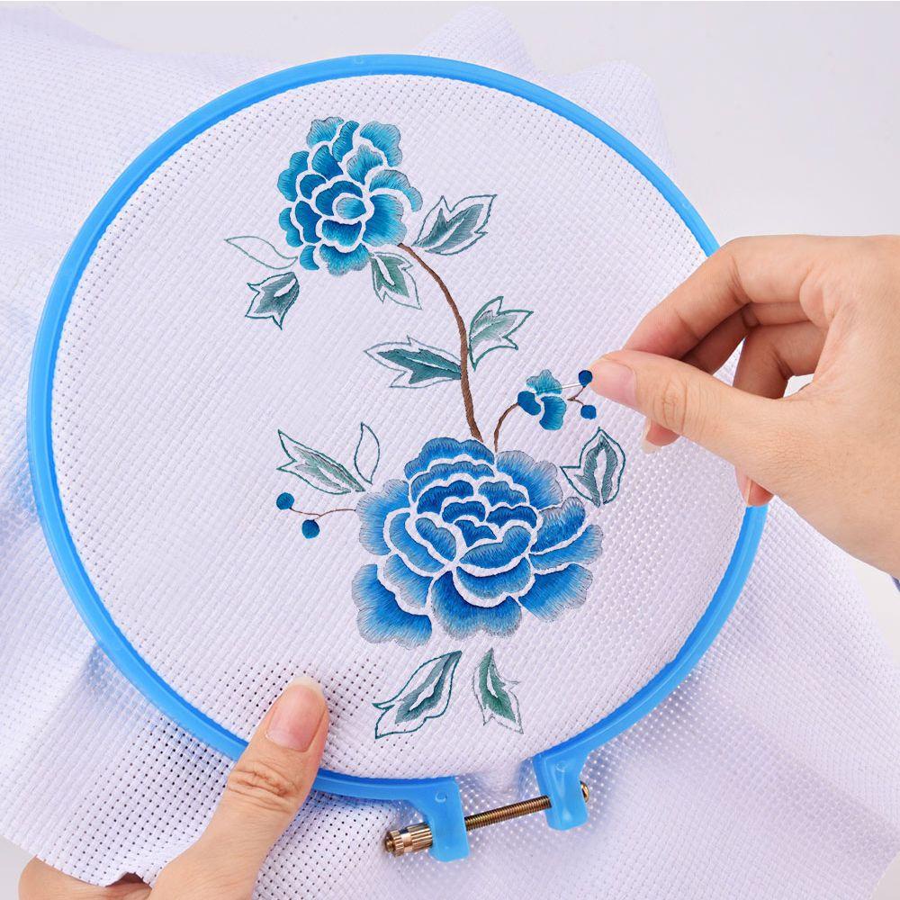 Tranh Vải Bạt Cotton Chữ Thập Thủ Công