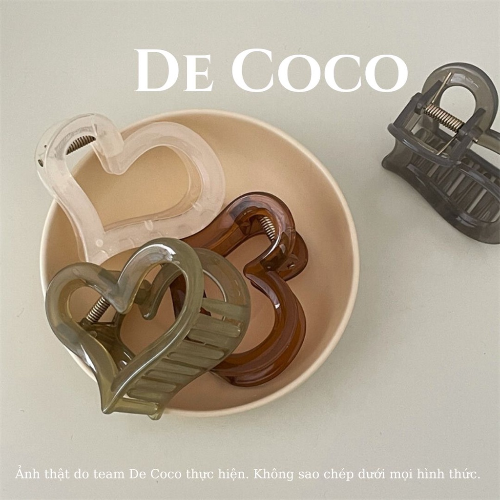 Kẹp tóc nữ DECOCO ACC xà cừ