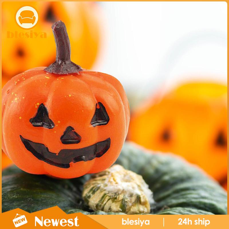 [Blesiya] 16 Miếng Xốp Hình Bí Ngô Phong Cách Nông Trại Halloween
