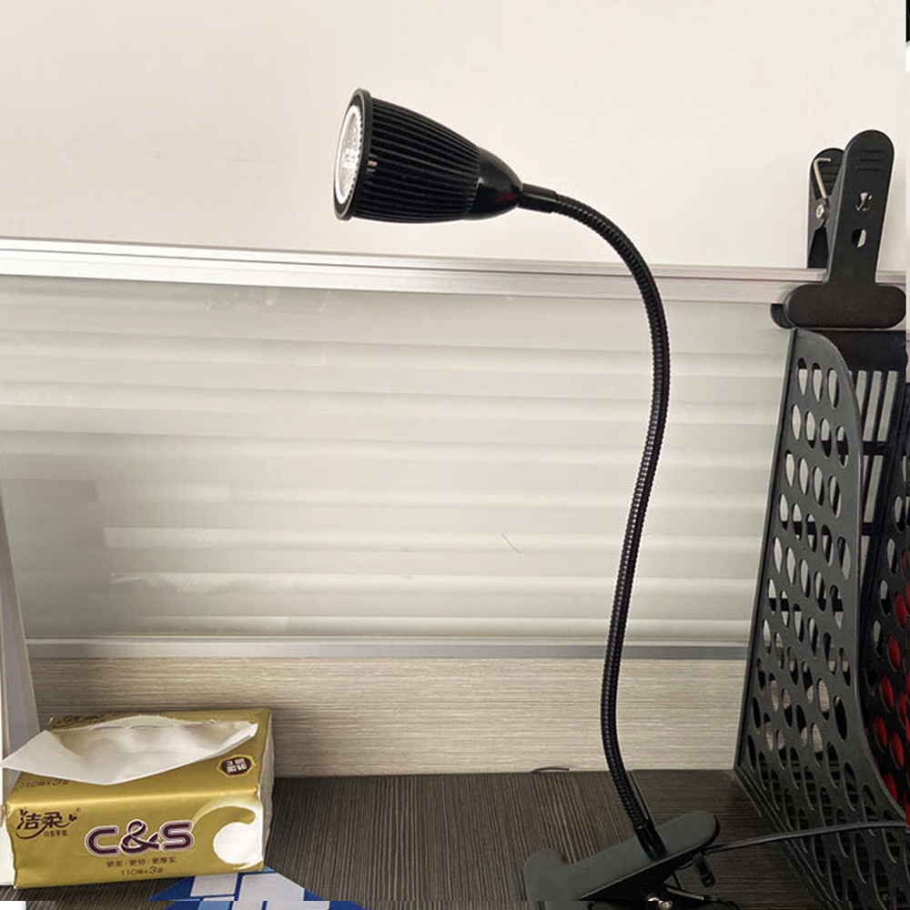 Đèn học kẹp bàn, Đèn đọc sách đầu giường Led 5W-220V, Đèn rọi trang trí BOFIT - T008