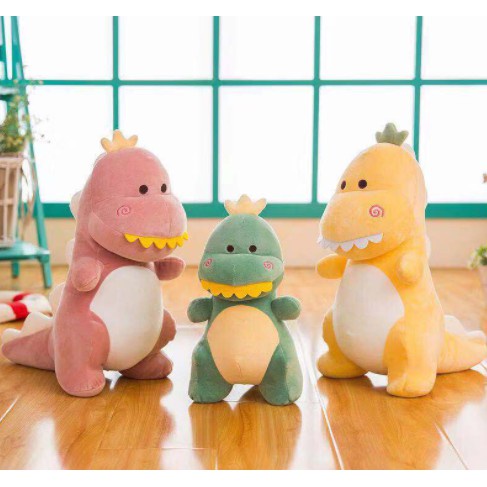 Gấu bông khủng long kaido răng thưa dễ thương cho bé (30cm) hàng loại 1, chất vải miniso mềm mịn