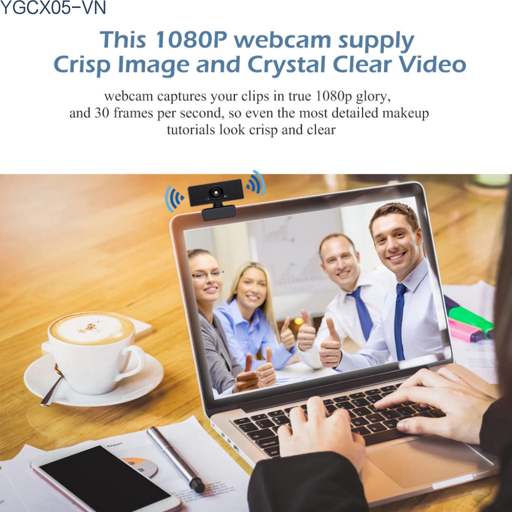 Webcam C60 Hd 1080p 200w Pixels Mini Cổng Usb Có Thể Xoay Vòng Kèm Micro Cho Máy Tính | BigBuy360 - bigbuy360.vn