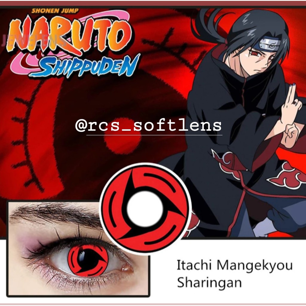 Bộ Đồ Hóa Trang Nhân Vật Naruto Sharingan Mangekyou Uchiha Itachi Kakashi Sasuke