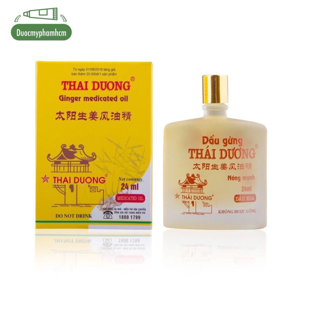 Dầu Gừng Thái Dương 6ml