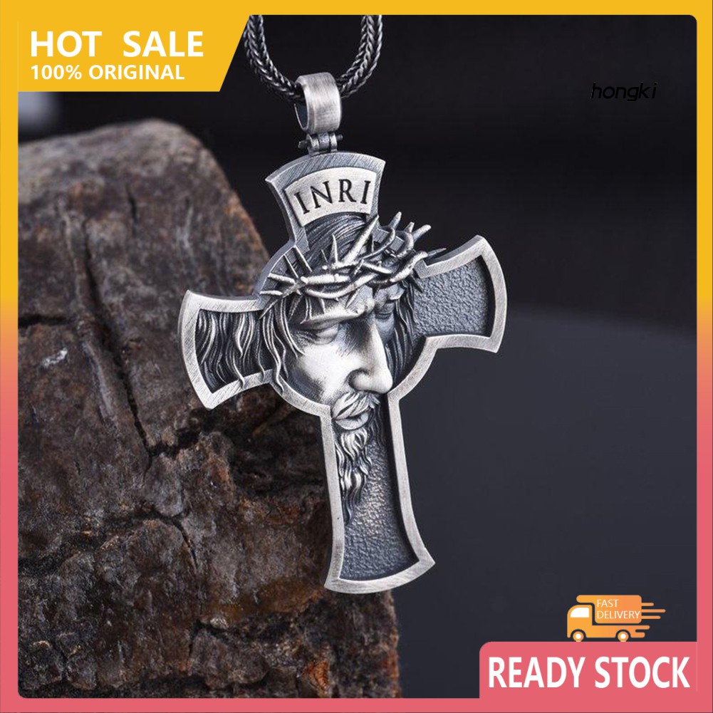 vòng cổ Hợp Kim Mặt Thánh Giá Thời Trang Cho Nam