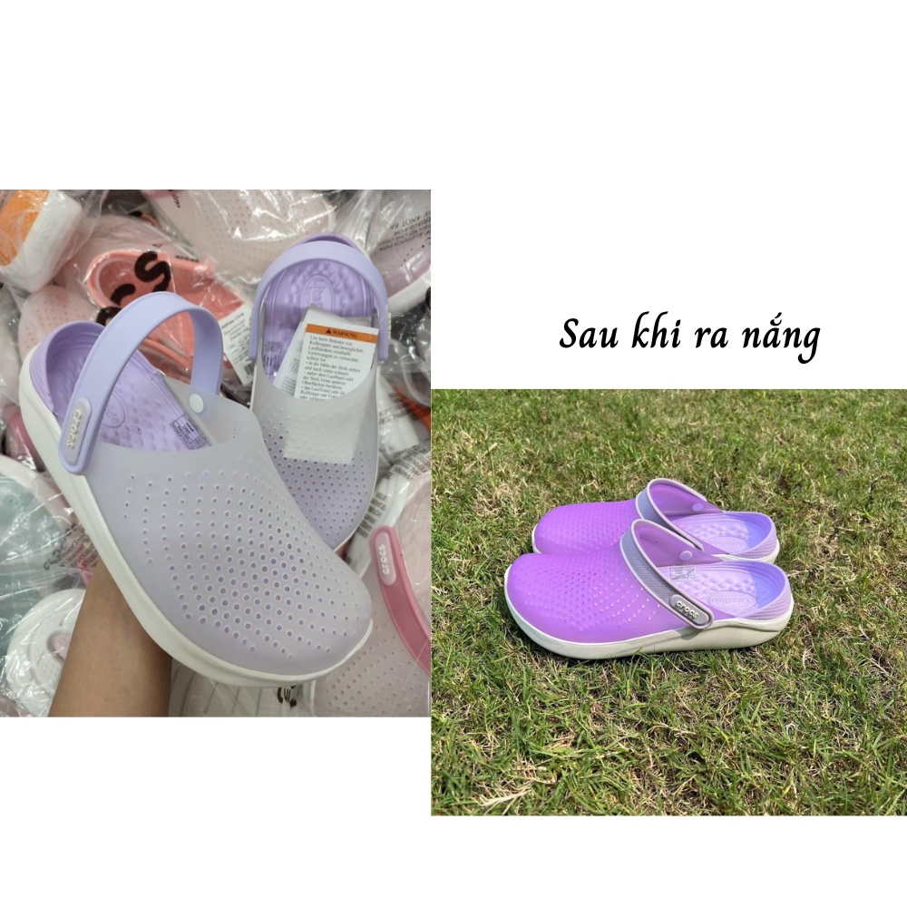 Dép Sục Literide đổi màu trong nắng, mẫu Hot nhất 2022 cho chị em