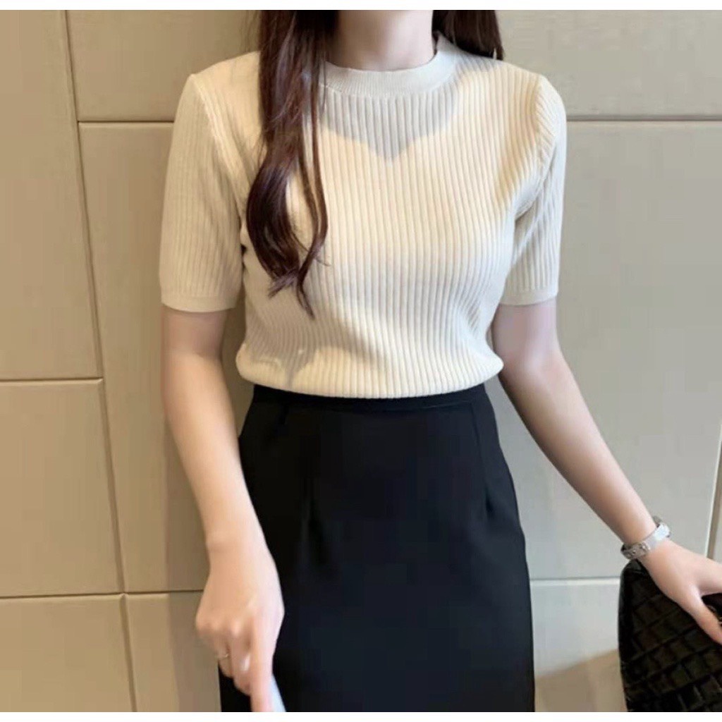 ÁO LEN QC CỔ TRÒN TAY BỒNG