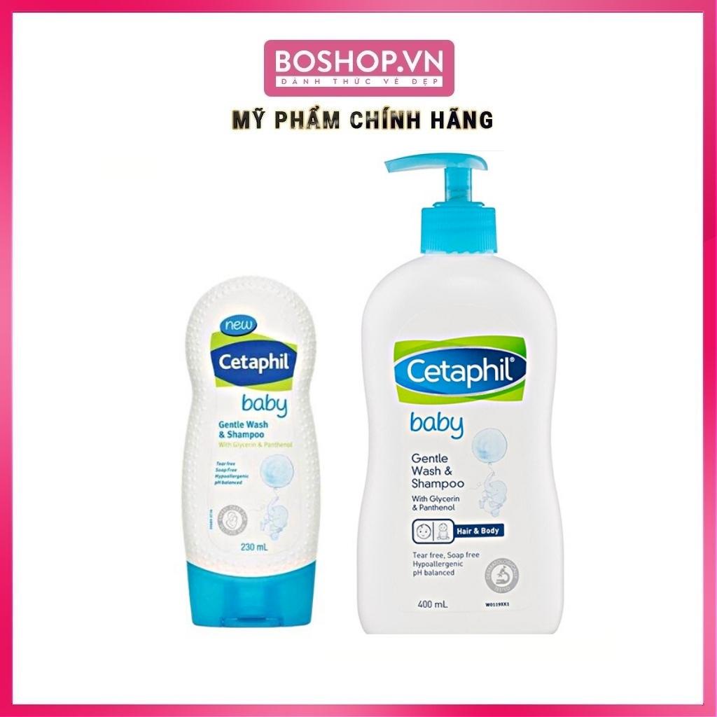 Sữa Tắm Gội Dịu Nhẹ Cho Bé Cetaphil Baby Gentle Wash & Shampoo