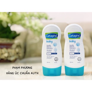 Sữa tắm gội cho bé Cetaphil Úc 230ml