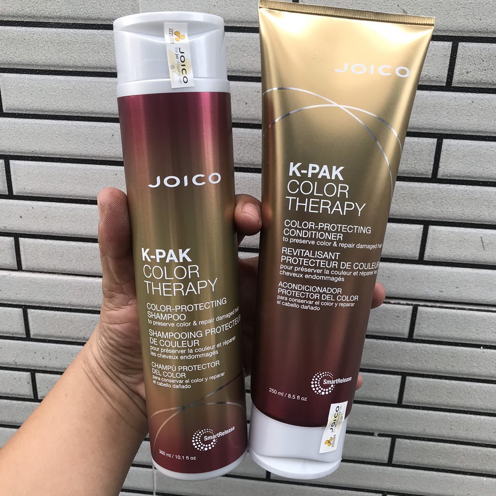 [ Mẫu Mới ] Dầu Gội Phục Hồi Hư Tổn Giữ Màu Tóc Nhuộm JOICO KPAK Color Therapy Shampoo 300ml