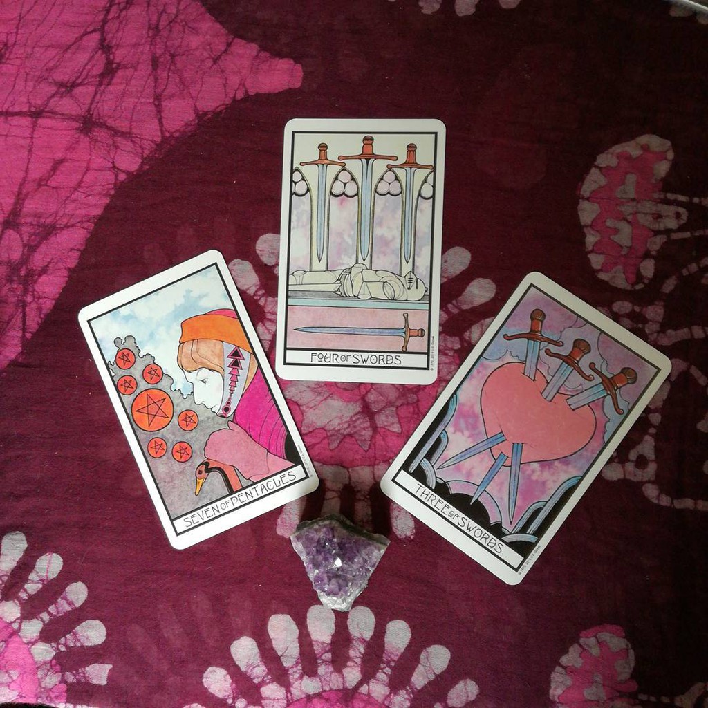 Bộ Bài Aquarian Tarot in Tin (Mystic House Tarot Shop)